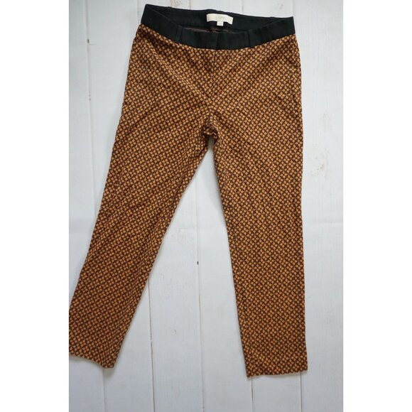 LOFT Zoe Dress Print Ankle Pants– Size 6 - Picture 3 of 8